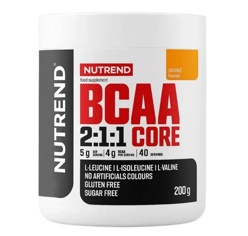 Nutrend BCAA 2:1:1 Core - Orange, 200g