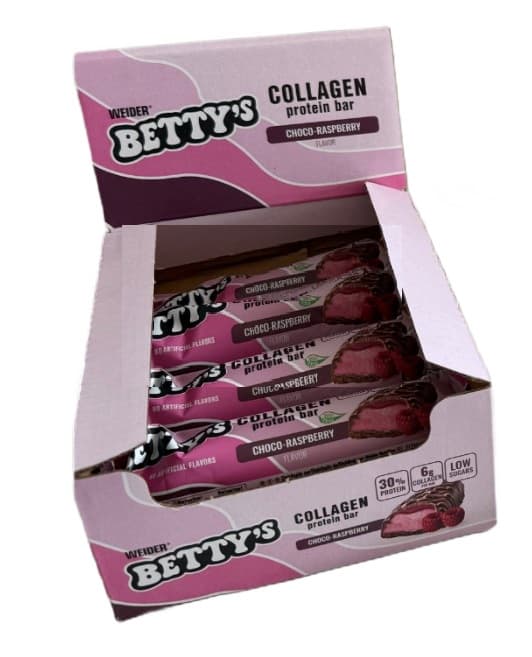 Weider - Barre protéinée collagen Betty's – Weider packaging