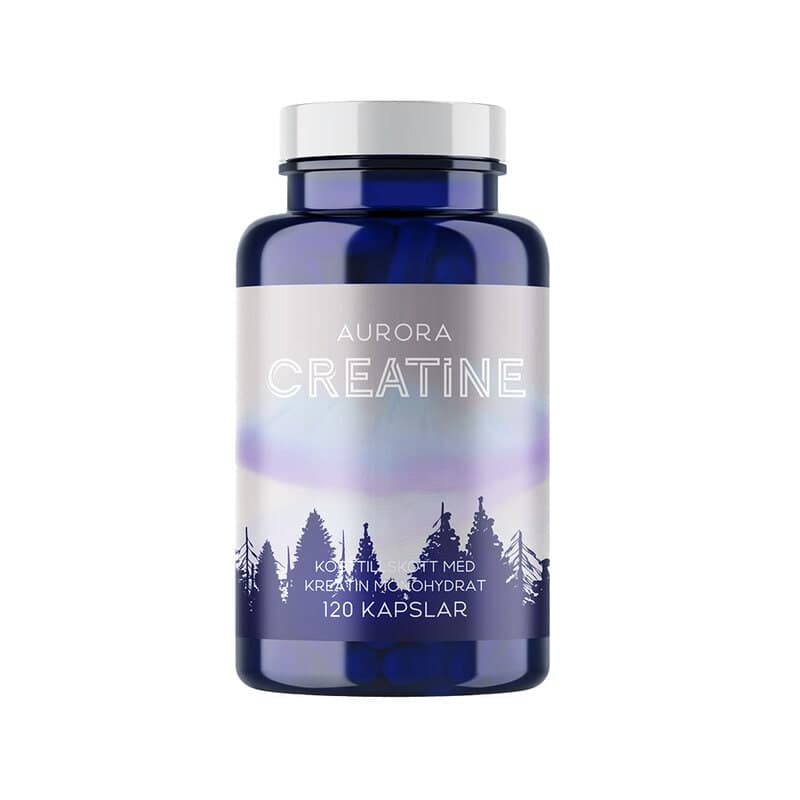 Aurora Creatine 120 kapslar – Aurora Verpackung