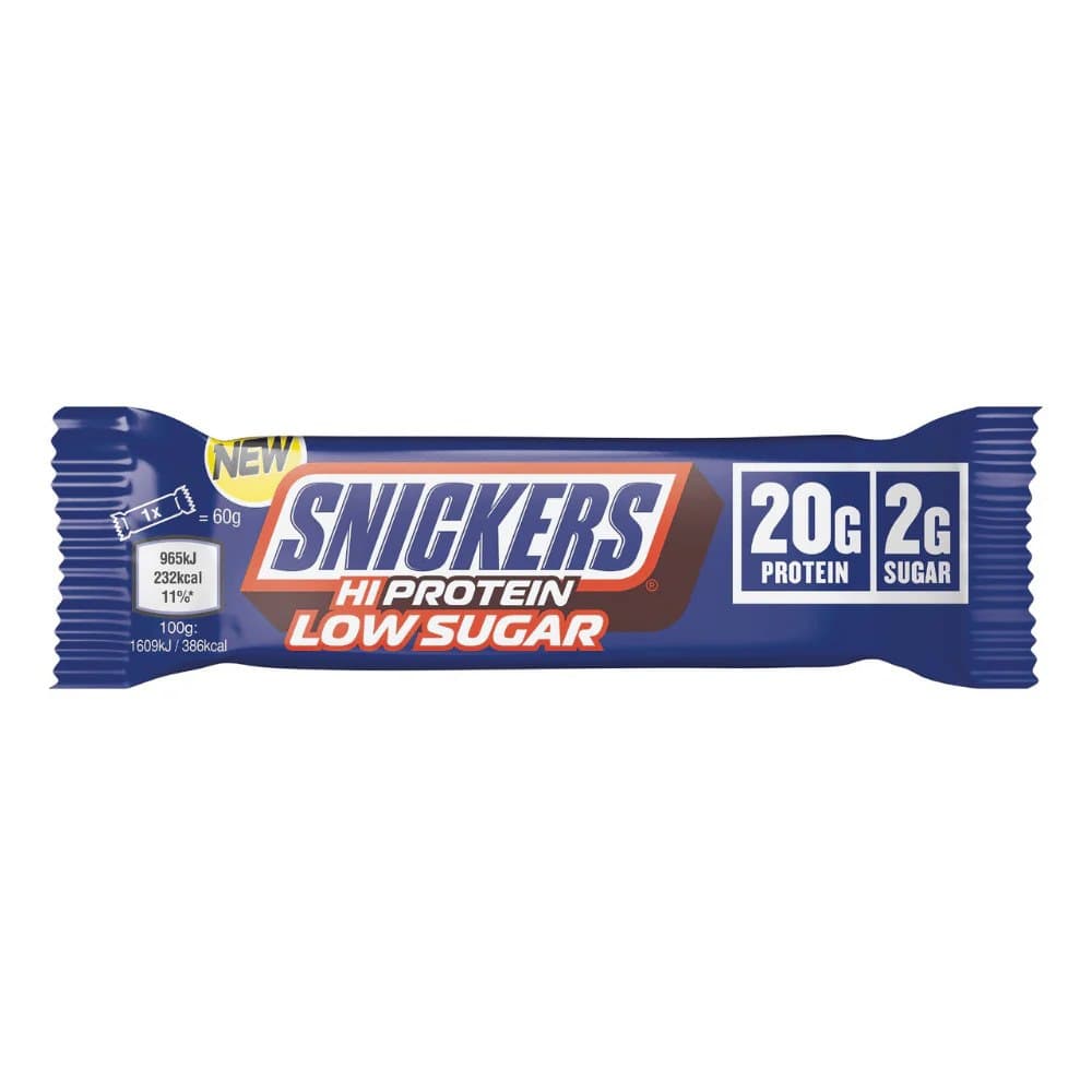 Mars (Snickers) - Hiprotein Low Sugar Bar - 57g – Mars förpackning
