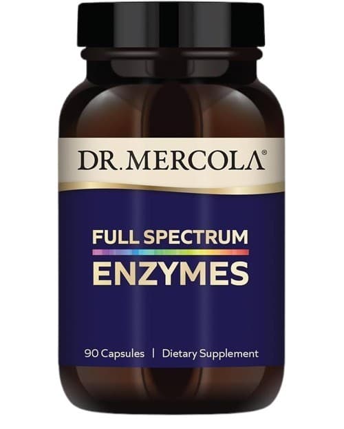 Dr. Mercola - Full Spectrum Enzymes - 90 kapslar