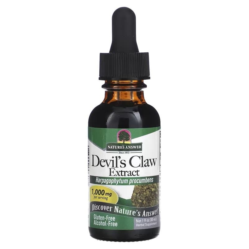 Nature's Answer Devil's Claw Extract 30ml – Nature's Answer emballage