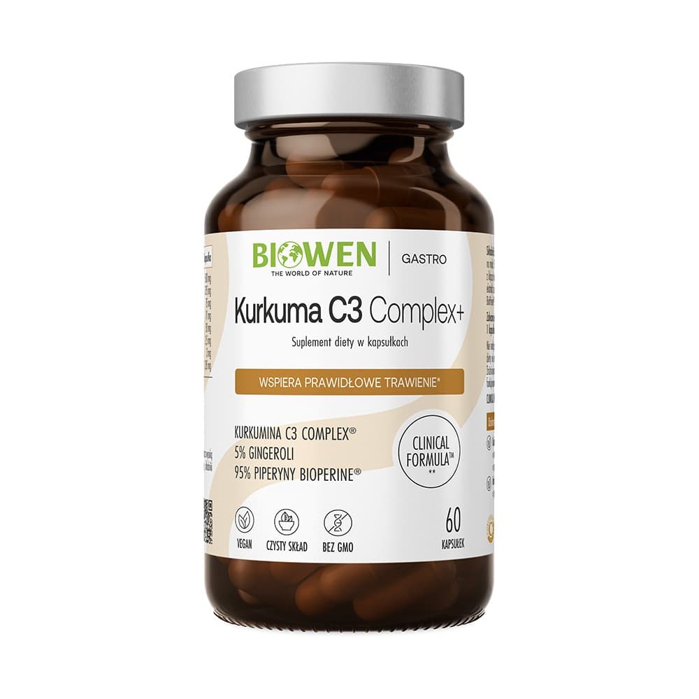 Biowen Curcuma C3 Complex+ 60 cápsulas – Biowen packaging