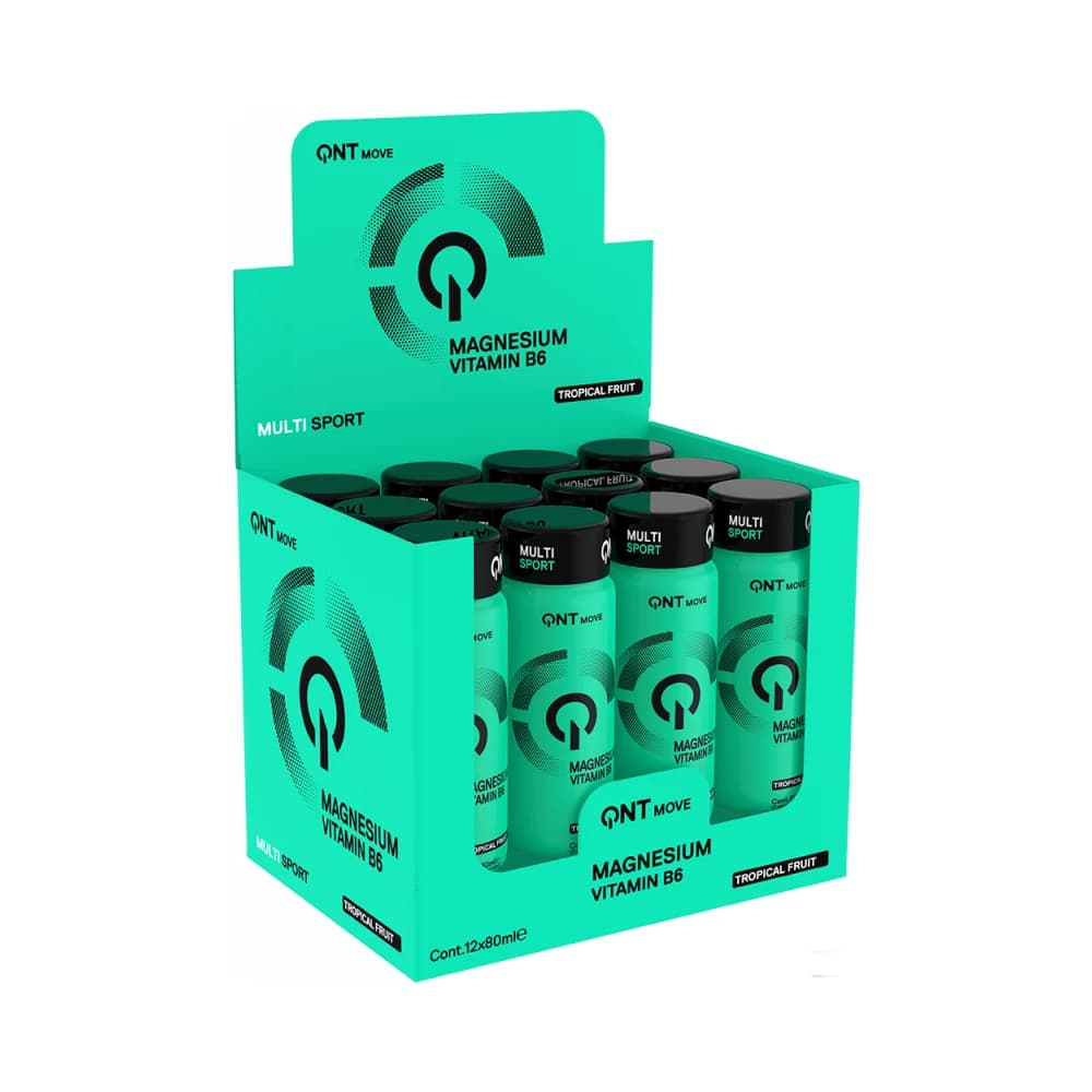 QNT Life Magnesium Sport Shot (12X80ml) - Fruta Tropical – QNT empaque