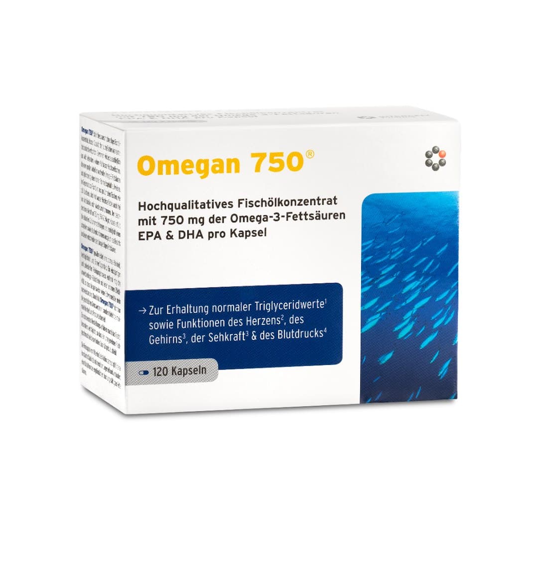 Intercell Pharma Omegan 750 (60 Cápsulas) – Intercell packaging