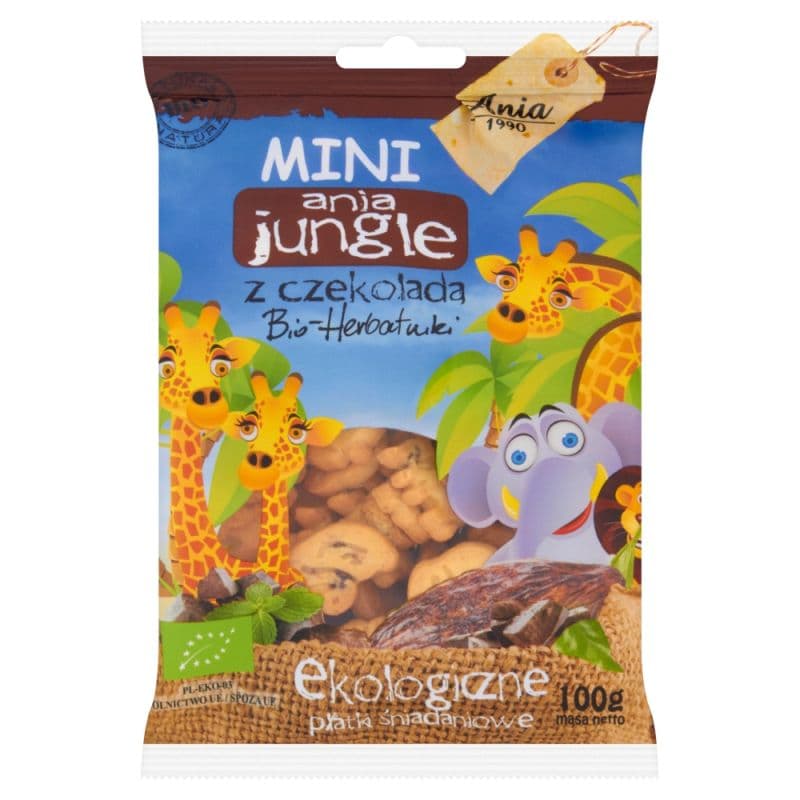 Ania - Mini Jungle Biscotti Organici – Ania confezione