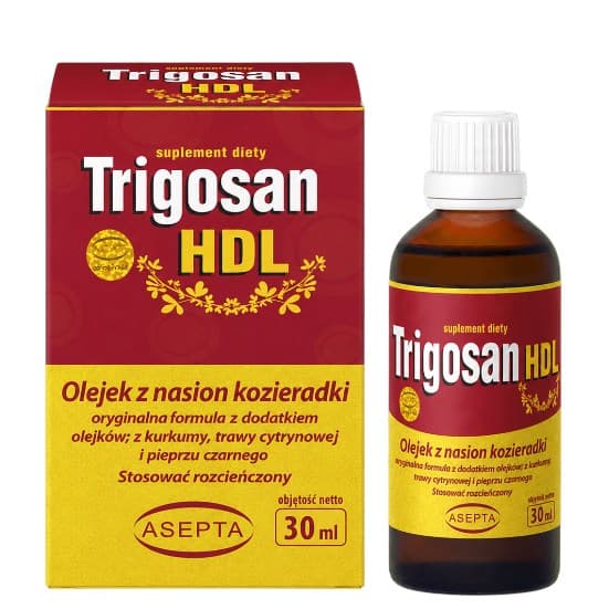 Asepta - Trigosan Hdl - 30ml – Asepta förpackning