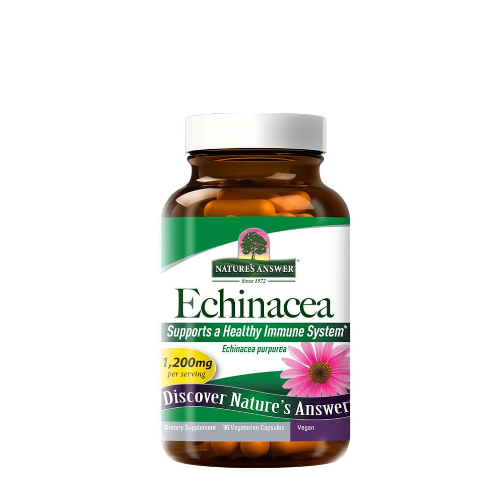 Nature's Answer Echinacea Herb - 90 Veg Kapsler