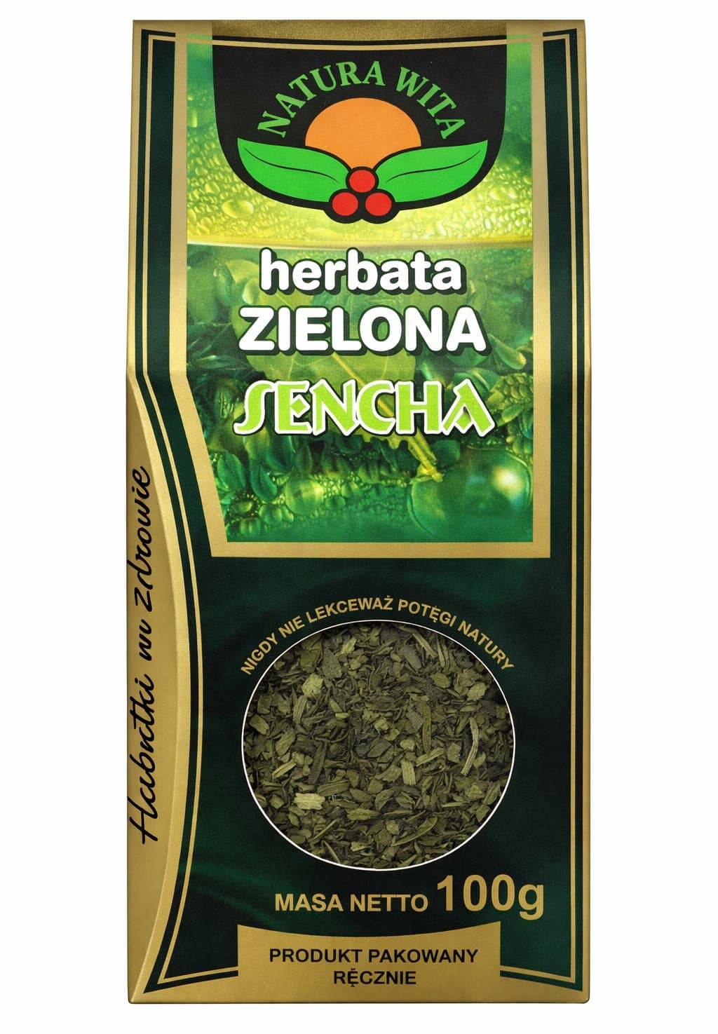 Natura-Wita - Green Tea Sencha, 60 Kapseln – Natura-Wita Verpackung