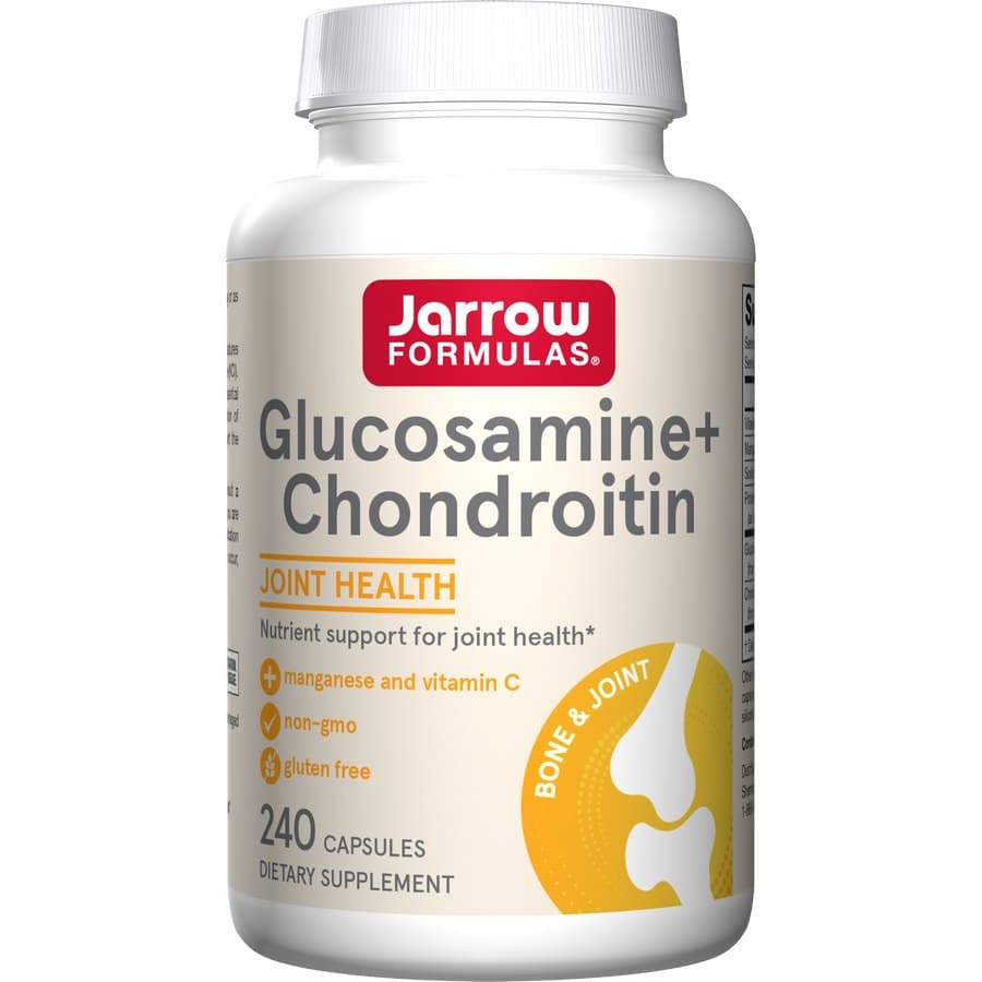 Jarrow Formulas - Glucosamine + Chondroitin - 240 kapsler – Jarrow Formulas emballage