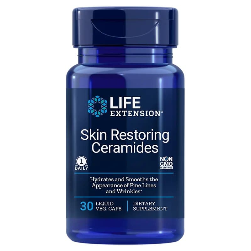 Life Extension - Skin Restoring Ceramides - 30 Liquid Vcaps