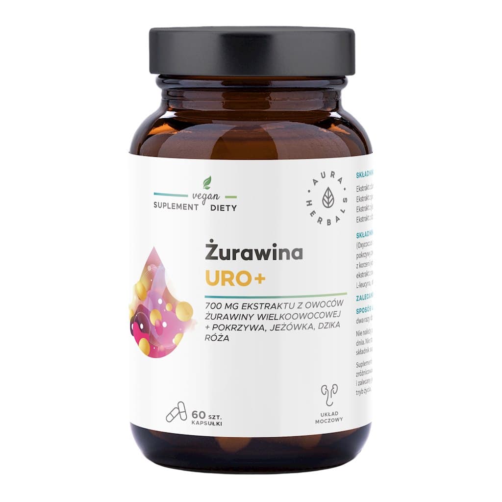 Aura Herbals Cranberry Uro+ 60 capsules