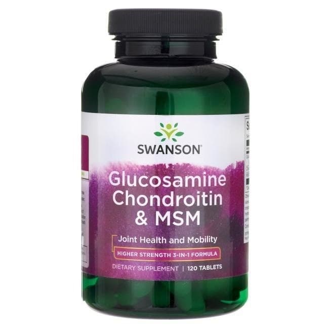 Swanson - Glucosamine Chondroitine & MSM – Swanson packaging