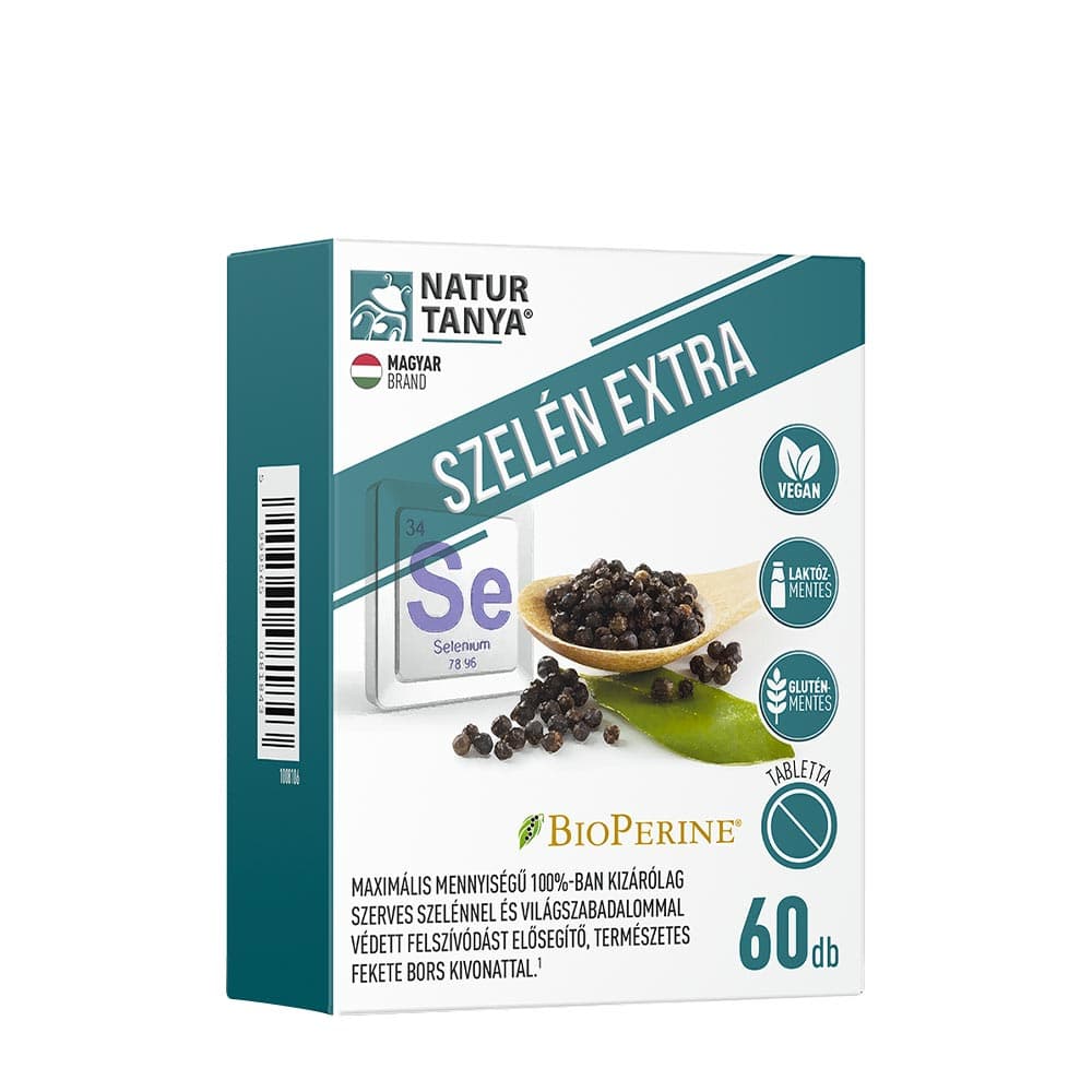 Natur Tanya - Selenium Extra - 60 Tablets – Natur Tanya packaging