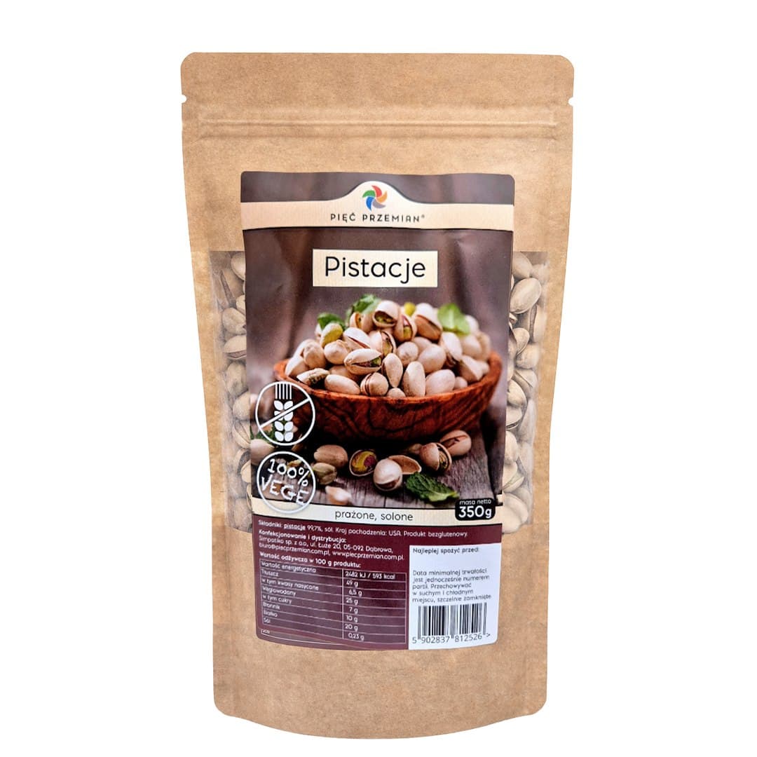 Pięć Przemian - Pistachios – Pięć Przemian opakowanie