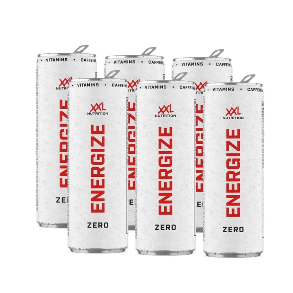 XXL Nutrition Energize! Energy Drink 6x330ml Black Zero