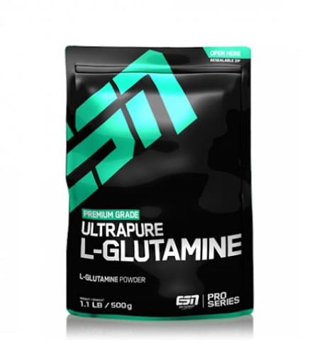 ESN - Ultrazuivere L-glutamine - 500 g – verpakking