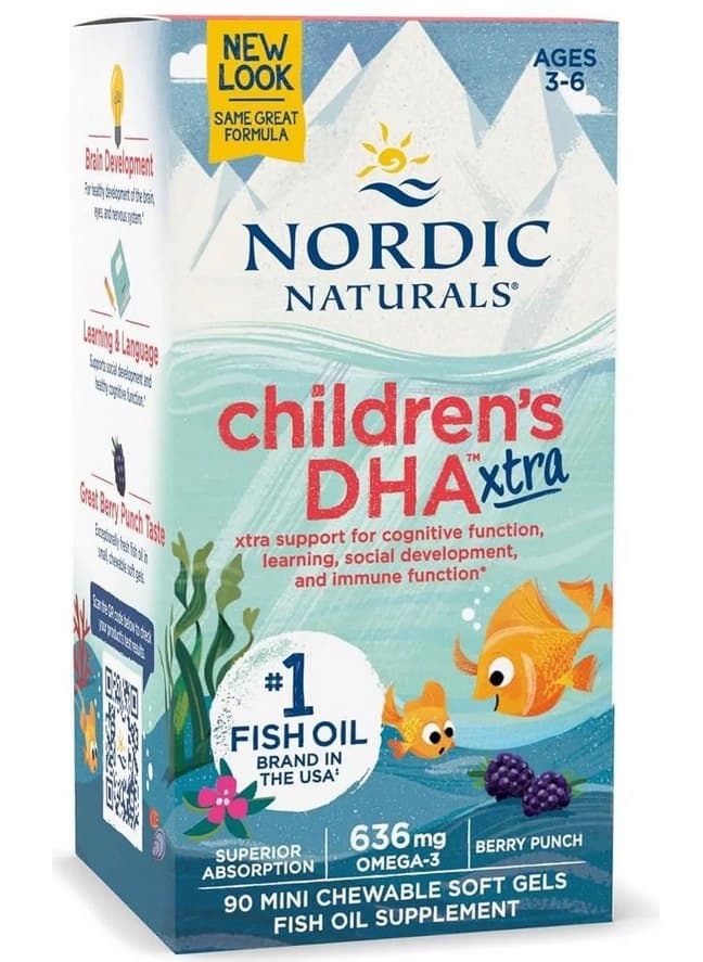 Nordic Naturals - Children's DHA Xtra – Nordic Naturals förpackning