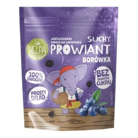 Helpa - Dried Bilberry Provisions 9g – helpa förpackning