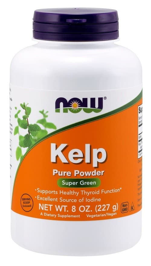 NOW Foods Kelp Pure Powder 227g – NOW Foods packaging