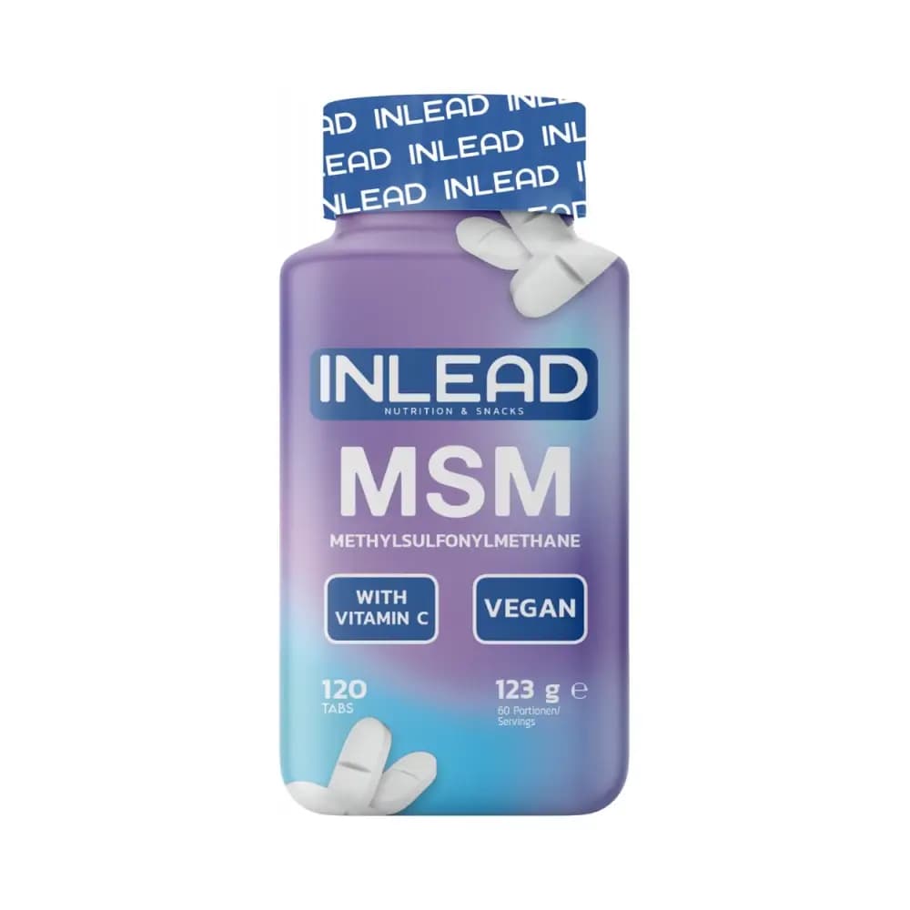 Inlead - MSM + Vitamin C - Unflavoured – Inlead verpakking