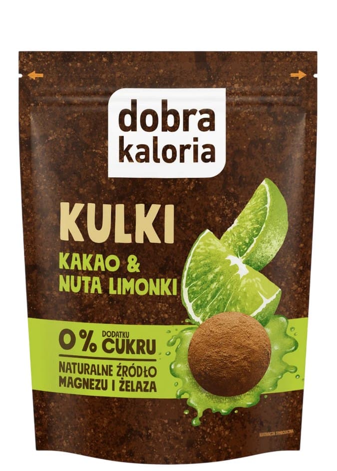 Dobra Kaloria - Kubara - Cocoa & Lime Balls 65g