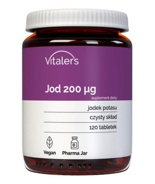 Vitaler's Iodio 200 µg 120 compresse – Vitalers confezione