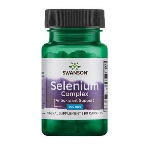 Swanson - Selenium Complex - 200mcg, 90 capsules – Swanson packaging