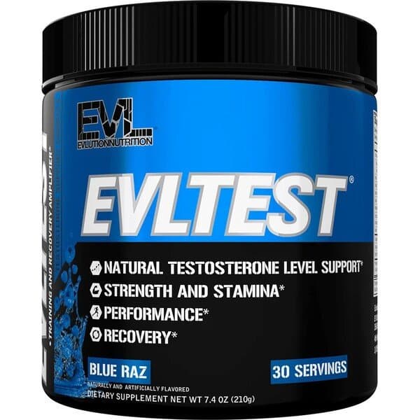 EVLution Nutrition Evltest - Testosteron Unterstützung 90 Kapseln – EVLution Nutrition packaging