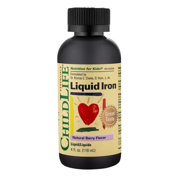 Child Life - Flydende Jern - 118ml – Child Life embalagem