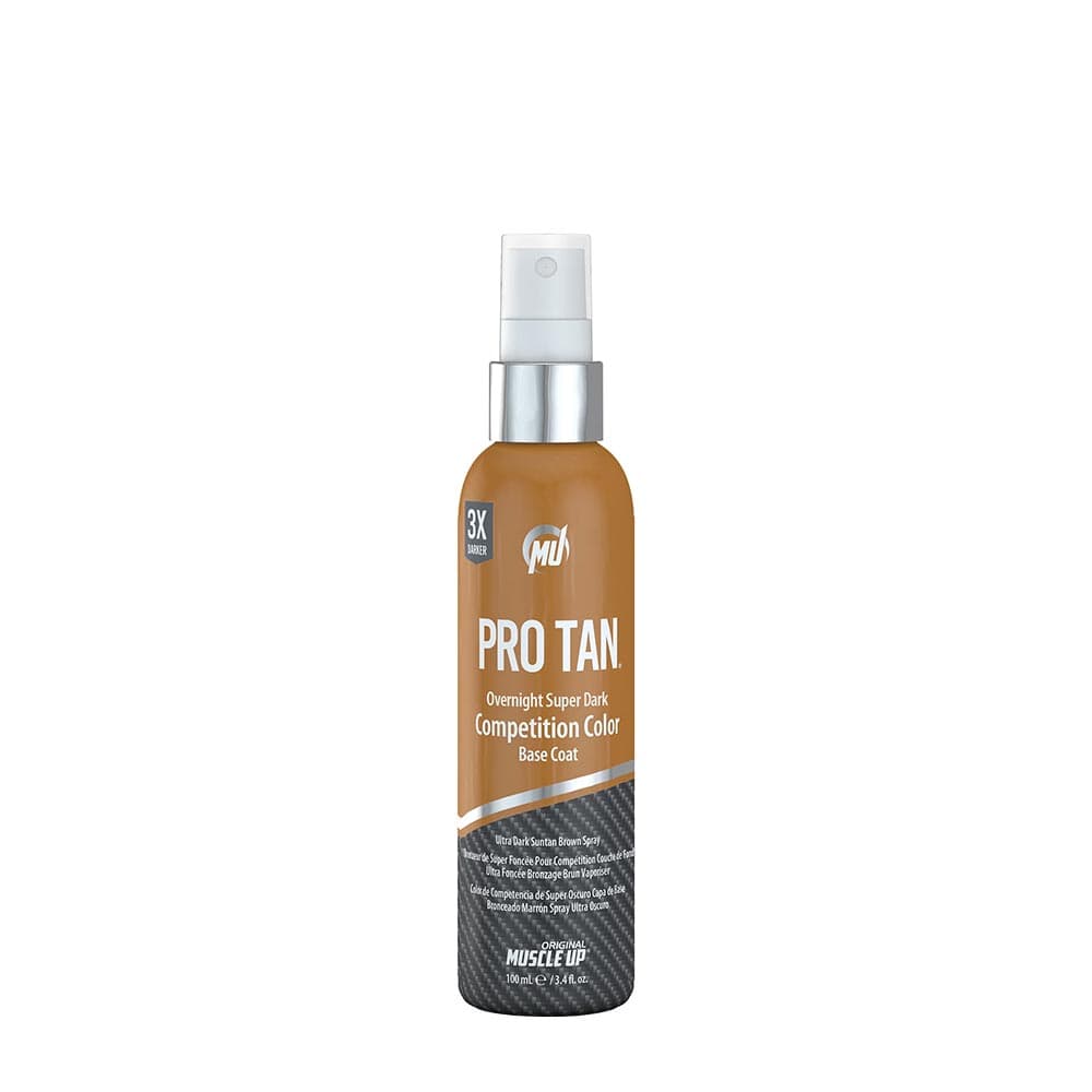 Pro Tan - Overnight Super Dark Competition Color Base Coat 100 ml – Pro Tan Verpackung