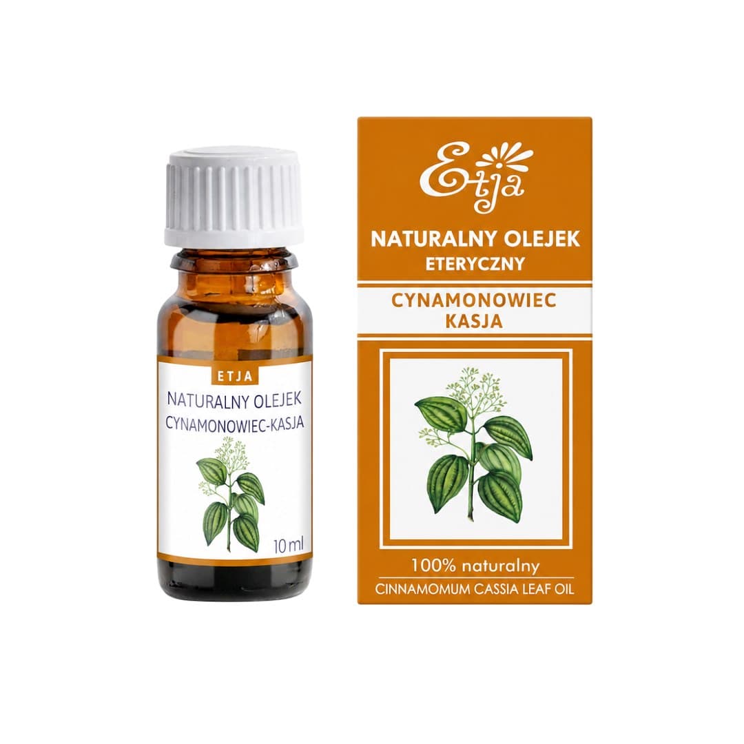 Etja - Natural Essential Oil Cinnamon Cassia 10ml – Etja packaging