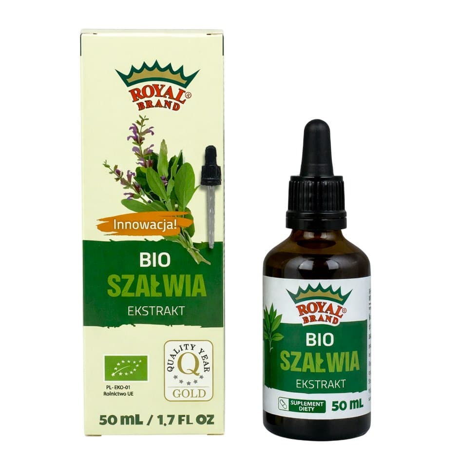Royal Brand - Estratto di Salvia Biologico - 50ml