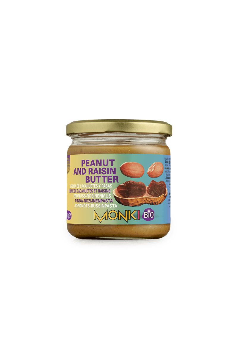 Erdnussbutter Rosinen 330g