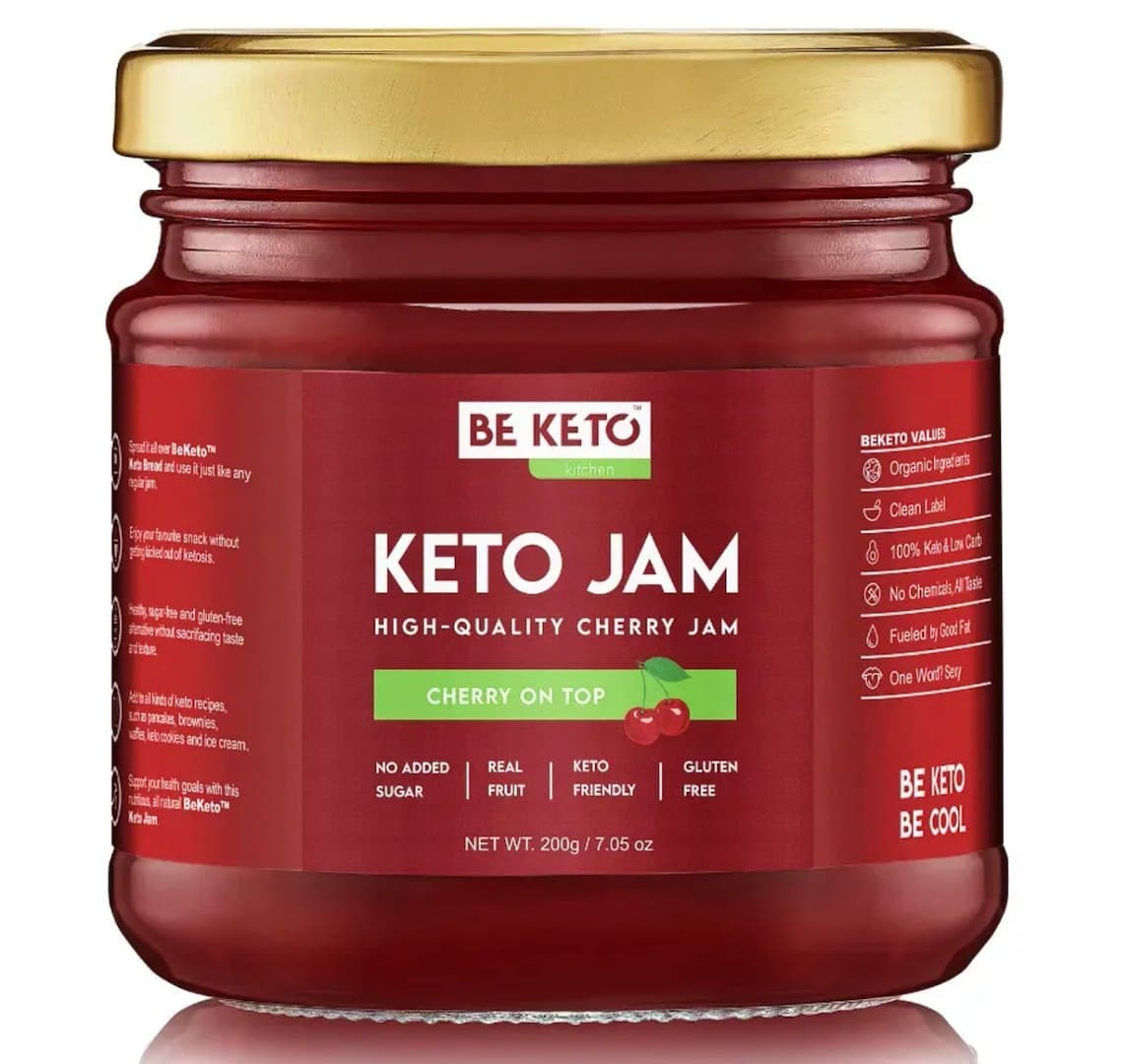 Be Keto - Keto Jam - Suikervrije Spread – BE KETO packaging