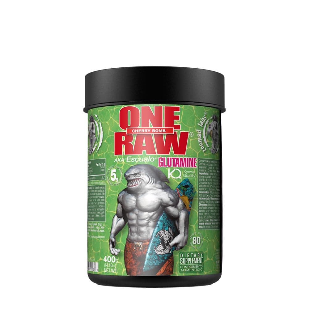 Zoomad Labs - One Raw® Glutamine – Zoomad Labs förpackning