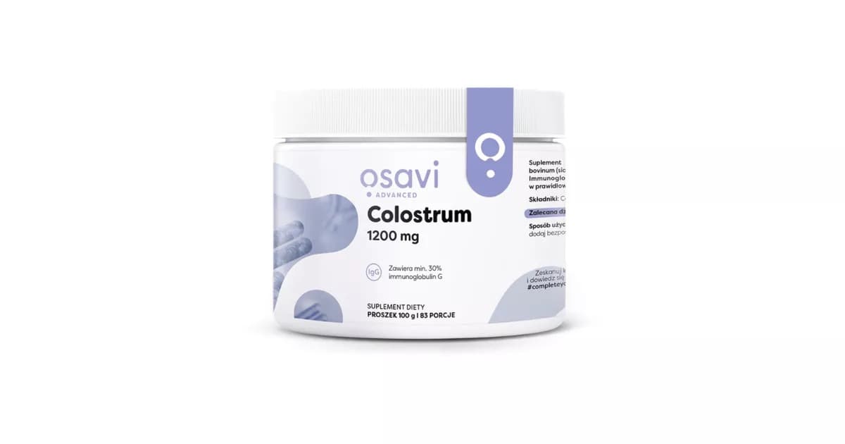 Osavi - Colostrum Advanced 1200mg powder – Osavi packaging