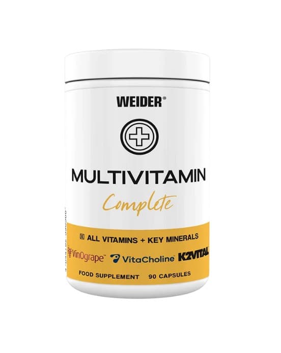 Weider Multivitamin Complete 90 Caps – Weider packaging