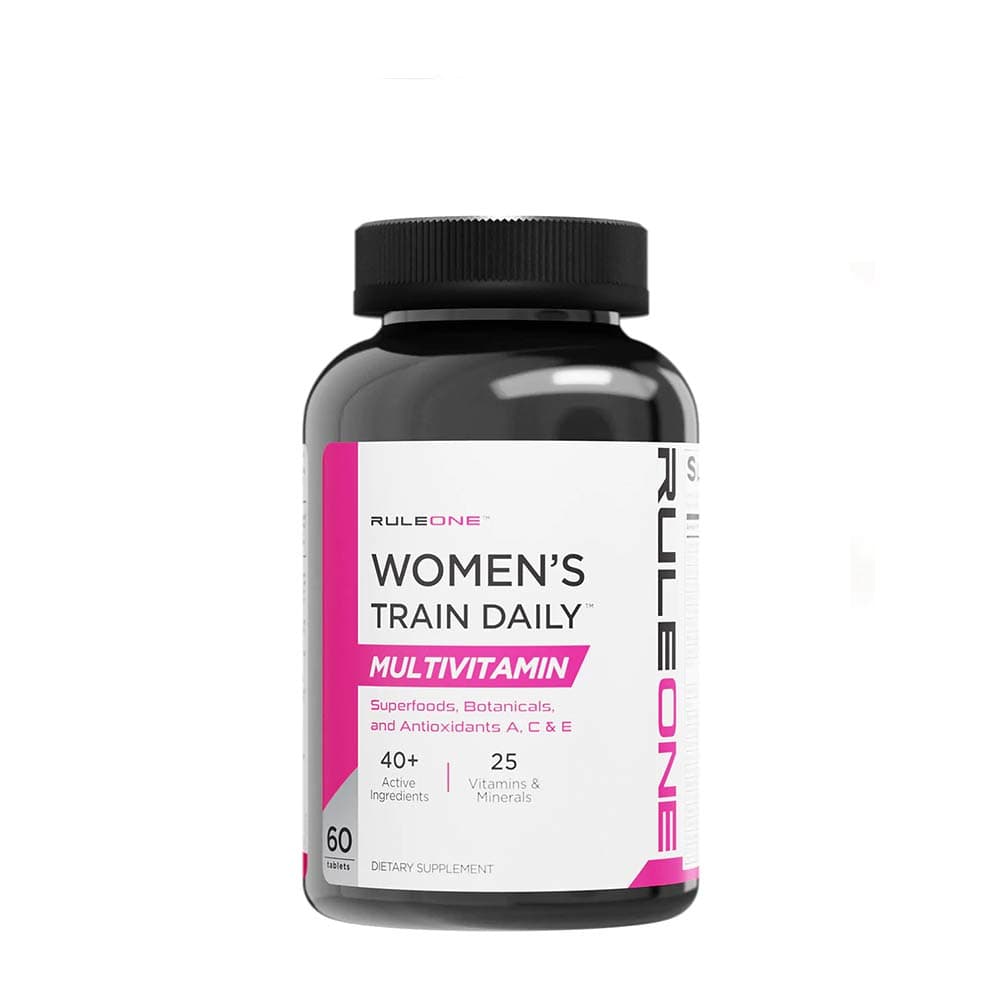 Rule One - Women's Train Daily Multivitamin 60 tabletten – Rule One verpakking