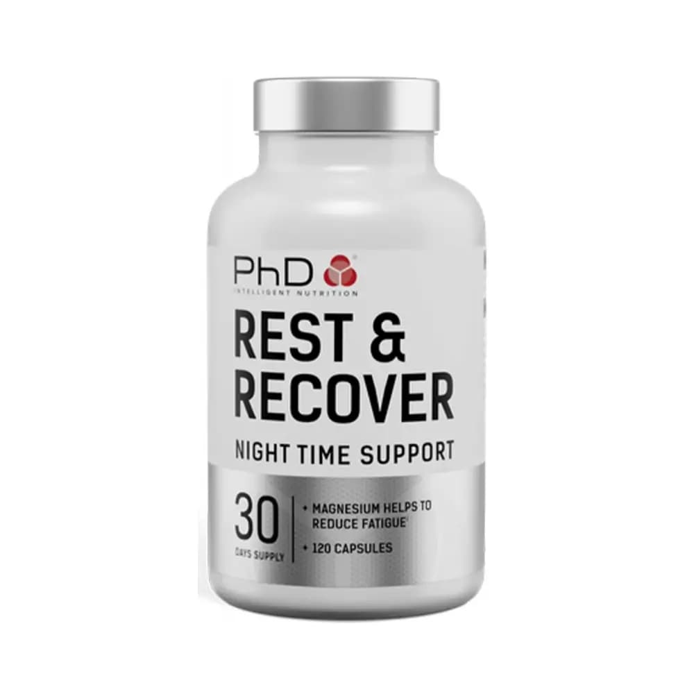 PhD Rest & Recover - Bez smaku - 120 kapsułek (30 dni) – PhD opakowanie