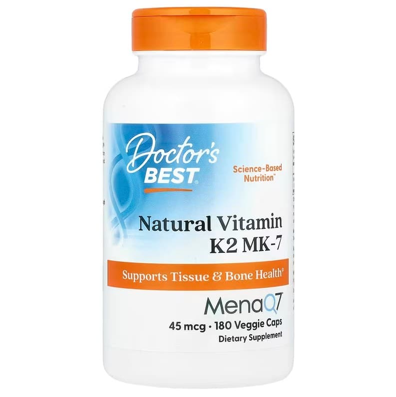 Doctor's Best - Natural Vitamin K2 MK7 with MenaQ7 – Doctor's Best packaging