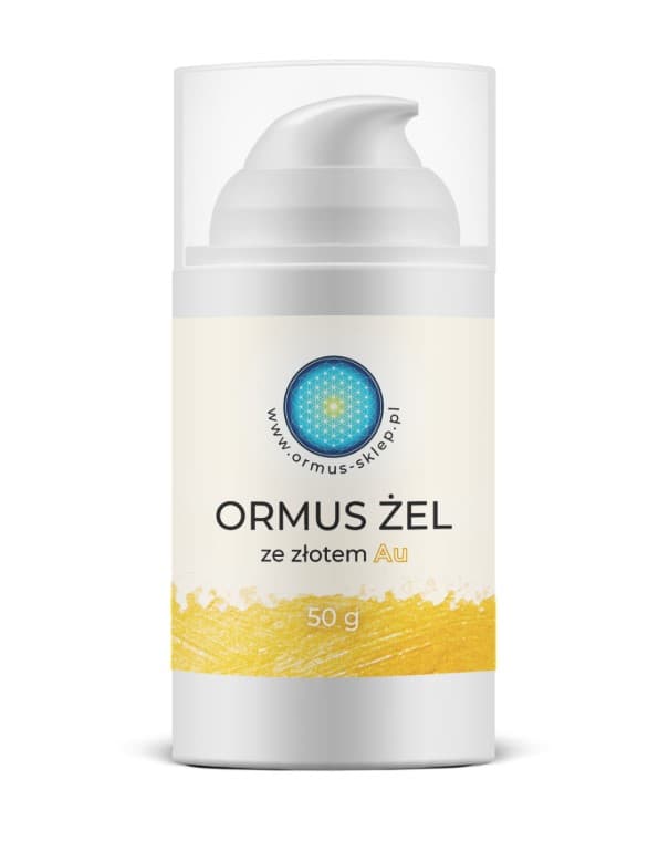 Ormus - Gold Gel – Ormus packaging