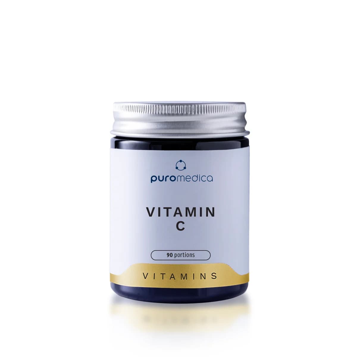 Vitamin C Pulver 90g – Puromedica packaging