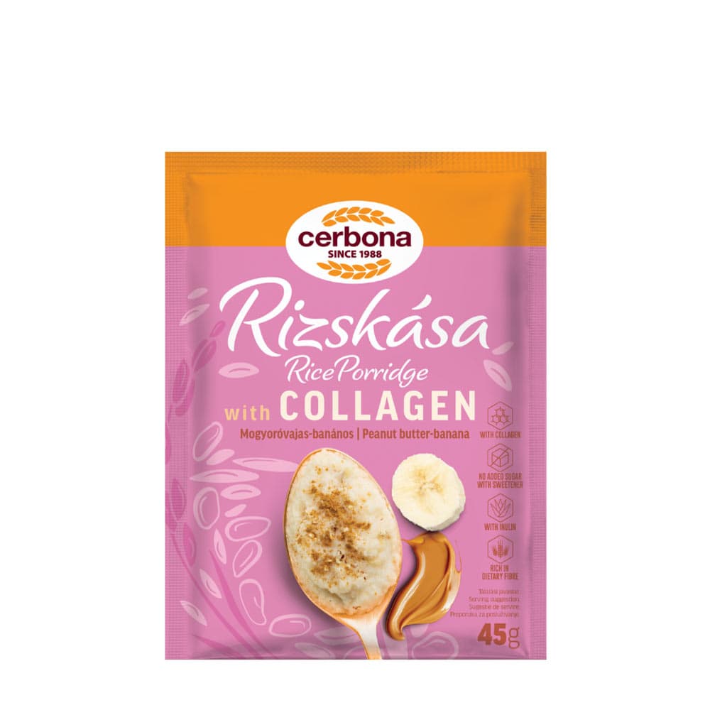 Cerbona - Rice Porridge With Collagen – Cerbona packaging