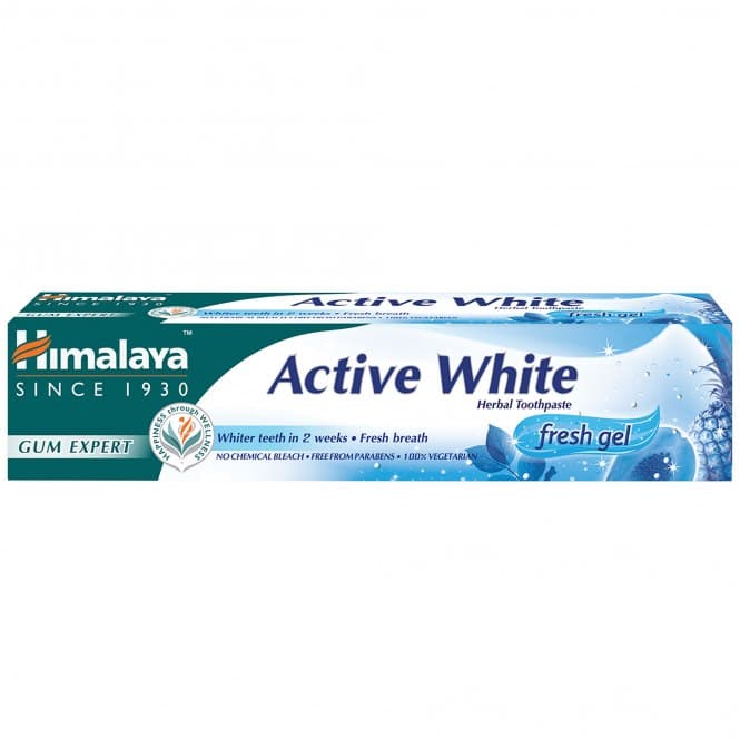 Himalaya Active White Zahnpasta 75 ml – Himalaya Verpackung