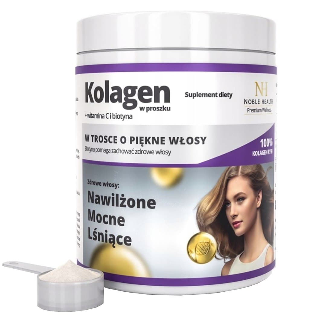 Noble Health - Polvo de colágeno con Glucosamina y Vitamina C – Noble Health packaging