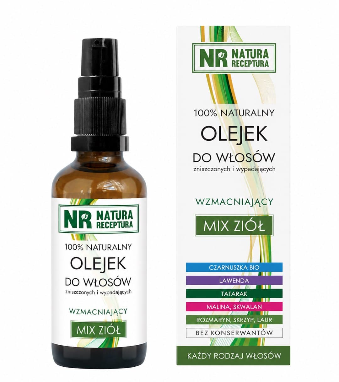Natura Receptura - Hair Oil - 50ml – Natura Receptura empaque