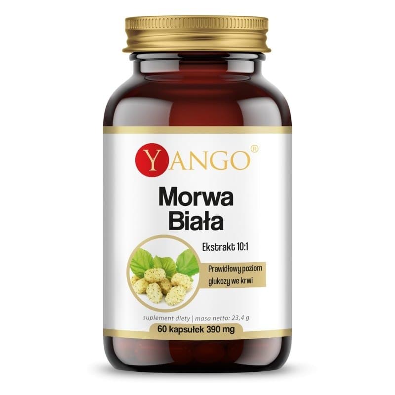 Yango - White Mulberry Extract - 60 kapslar – Yango förpackning