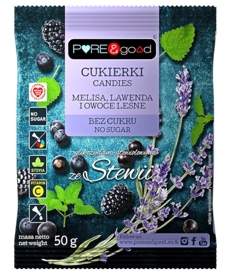 PURE&GOOD Candies with Stevia