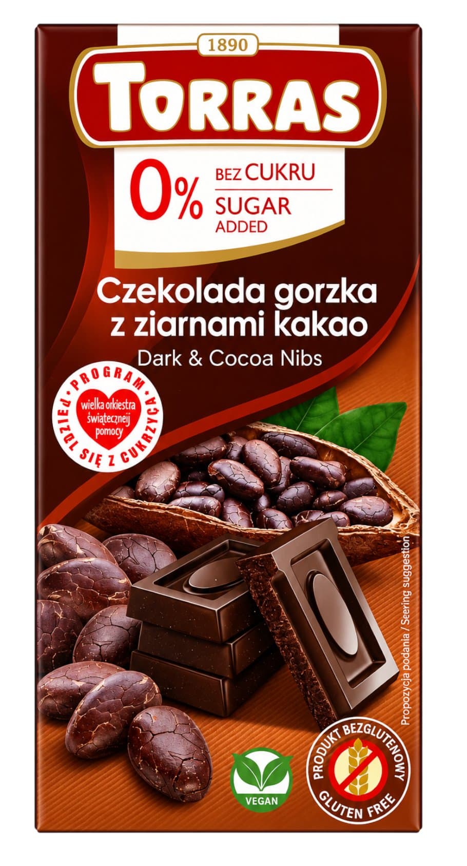Torras - Dark Chocolate with Cocoa Nibs